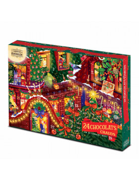 Calendrier de l'Avent - 24 Chocolats chauds Le Comptoir de Mathilde