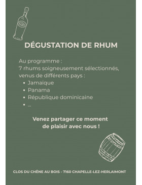 Masterclass Rhum