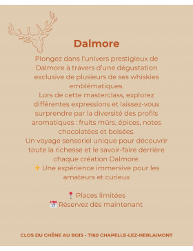 Masterclass Dalmore