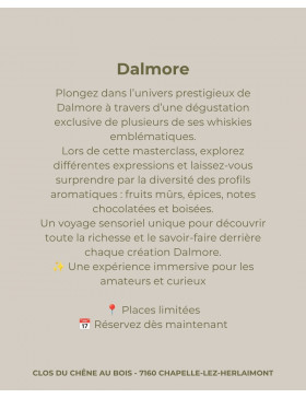 Masterclass Dalmore