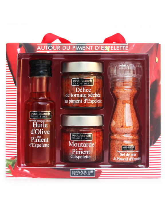 COFFRET - Autour du piment d'Espelette