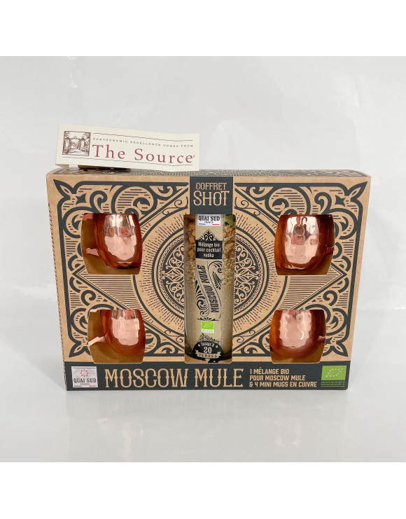 Coffret Moscow Mule Bio - 4 tasses