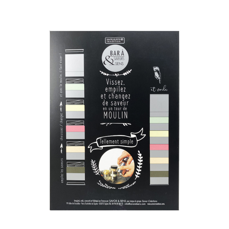 Coffret Bar à saveurs épices