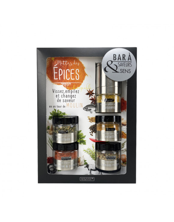 Coffret Bar à saveurs épices