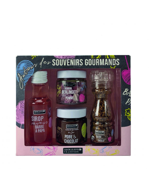 Coffret "Souvenirs gourmands"